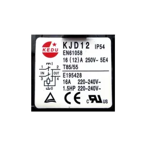 Brytare-Nödstopp Kjd12 10/16A