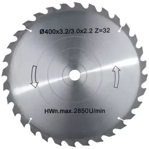 Sågklinga 400X3,2X30Mm Z32
