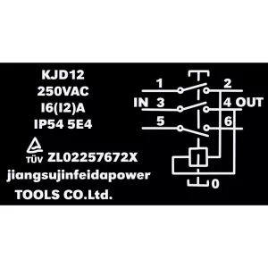Brytare-Nödstopp Kjd12-Dkld
