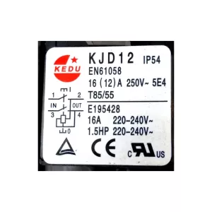 Brytare-Nödstopp Kjd12