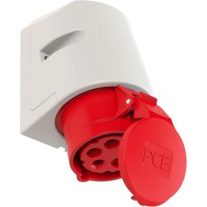 Vägguttag 16A 16A/400V Ip44