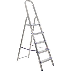Hushållstege 5-Steg Alum. 1050Mm Alfa