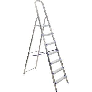 Hushållstege 7-Steg Alum. 1490Mm Alfa