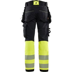 Varselbyxa C48 1125-1648-9933 Svart/Fl.Gul