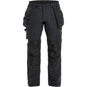 Hantverksbyxa C46 Stretch 1720-1645-9900 Svart