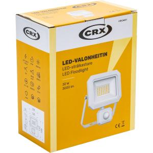 Led Strålkastare V. 30W Sens/230V 1,5M Kabel