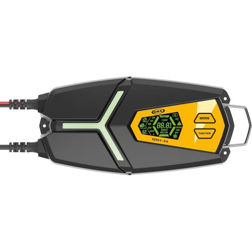 Batteriladdare 12/24V 8A Ip65