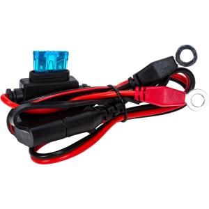 Kabel Med Ringkabelsko 0,5M 15A