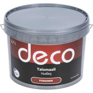 Deco Fasadfärg Röd  2,7L V Premium