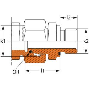 Skärringskoppling 12Mm-3/8 Bsp Utv