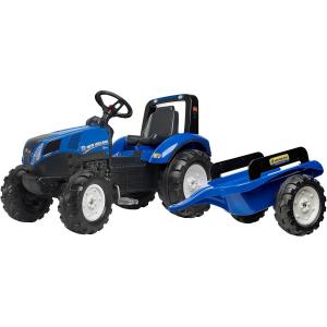 Tramptraktor New Holland 3-7 År Med Trailer