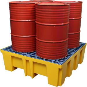Uppsamlingskärl För 4 Fat 488L Plast