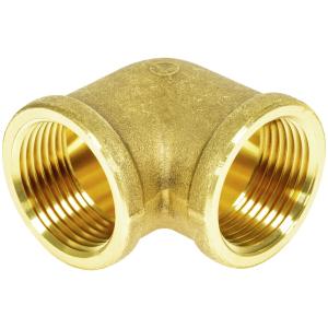 Vinkelkoppling 3/4" Mässing 10St