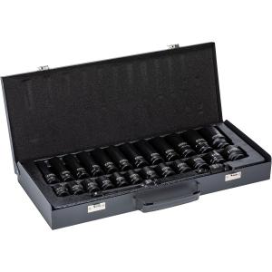 Krafthylssats 1/2" 26-Delar