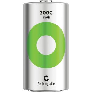 Laddningsbart Batteri 1,2V C 3000Mah Recyko 4St