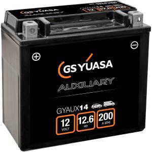 Batteri Yuasa Aux 12,6Ah Agm +-  150X87X145Mm