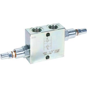 Dubbel Övertrycksventil 1/2 Vau 10-180
