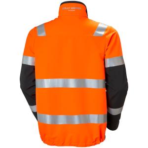 Jacka Tech Stretch M Alna 4X Fl.Orange/M.Grå