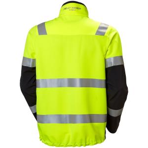 Jacka Tech Stretch 3Xl Alna 4X Fl.Gul/M.Grå