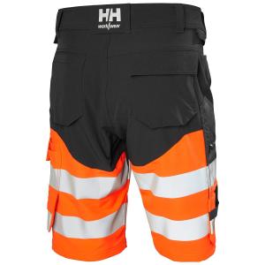 Varselshorts C48 Alna 4X Cnct Fl.Orange/Ebony