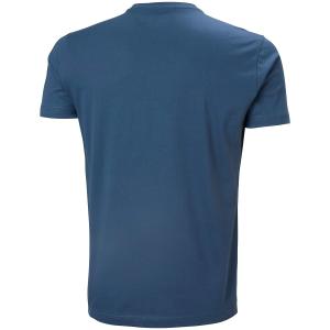 T-Shirt M Classic Logo Deep Steel