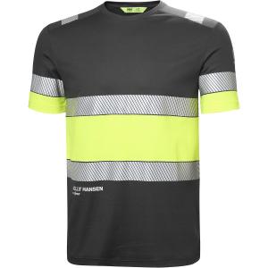 T-Shirt 4Xl Tech Provis Varselgul/Ebony