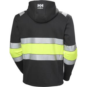 Hoodie Med Hel Dragk. Xs Tech Provis Varselgul/Ebo