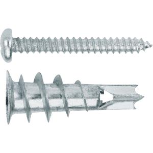 Gipsplugg 13X32Mm 100St Metal+ Skruv