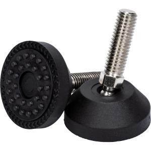 Justeringsfötter Gummisula M10X30 2St