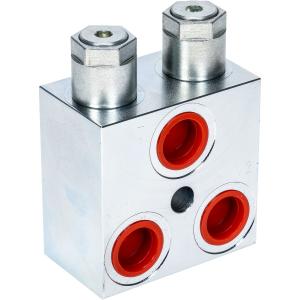 Dubbel Tryckbegränsningsventil 1/2 Med Inloppsvent