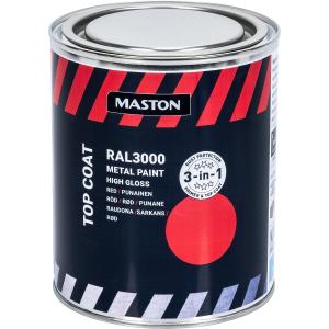 Metal Och Rostskyddfärg 750Ml Röd Ral3000