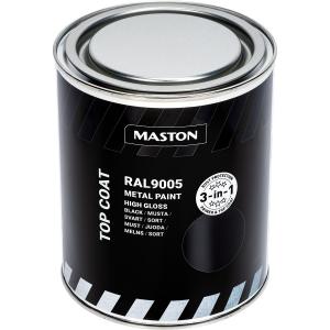 Metal Och Rostskyddfärg 750Ml Svart Ral9005