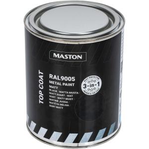 Metal Och Rostskyddfärg 750Ml Matte Svart Ral9005