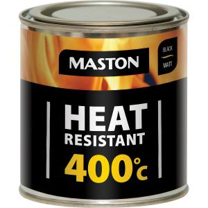 Färg Värmebeständig 400C 250Ml Svart