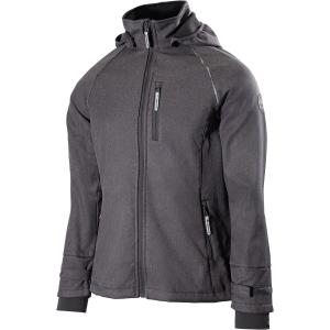 Softshelljacka Dam S Hennis Mörkgrå Melange