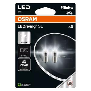 Led-Lampa Ba9S T4W 12V 2St