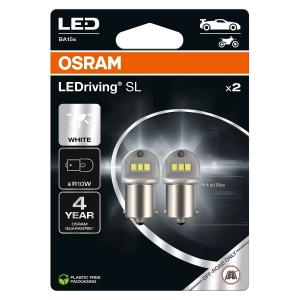 Led-Lampa Ba15S R10W 12V 2St