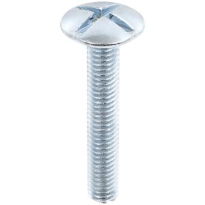 Spårskruv M8X50 100St Kullrigt