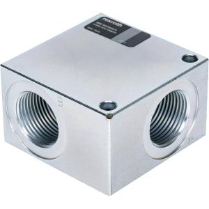 Block För Patronventil 2/2 1 350Bar 021-E Stål