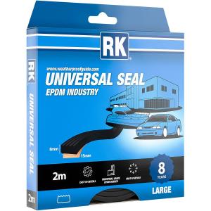 Multitätning Industri Svart 8X15Mm 2M