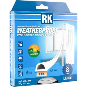 Fönster- Ja Dörrtätning D 6M Vita