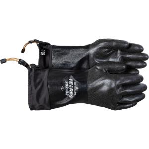 Arbetshandskar 8 Temres Med Fäste Pu Black