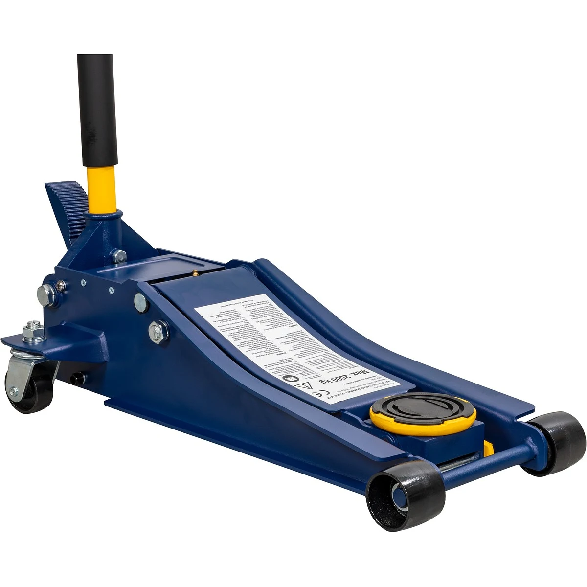 Garagedomkraft 2,5Ton Låg Med Pedal