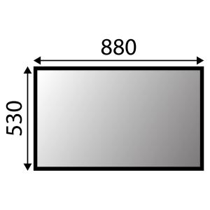 Vindruta Volvo Ecr58 Ecr88 Lägre