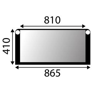 Vindruta Volvo Ec15-Ecr38 Lägre