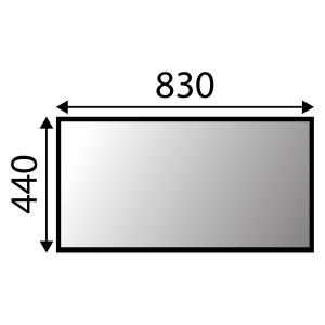 Vindruta Case Kobelco Nh 2010- Lägre