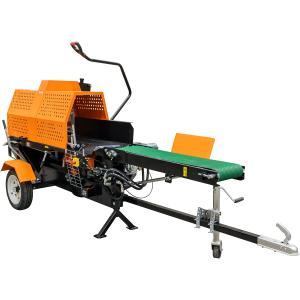 Vedklyv Med Dragkrok Och Bensinmotor 15Ton