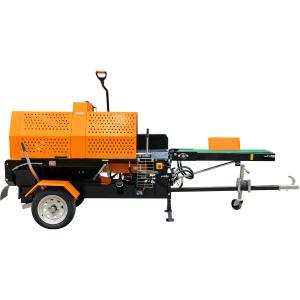 Vedklyv Med Dragkrok Och Bensinmotor 15Ton