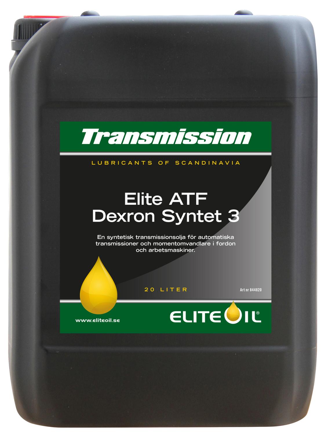 Elite ATF DEXRON Syntet 3 20L