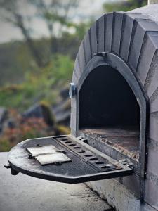 Pizzaugn Convegno Speziale, Grå 100x100cm, Vedeldad ugn